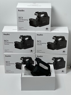 RayBit SC1 Live Streaming Camera Kit - 5 Cameras NEW Webcam
