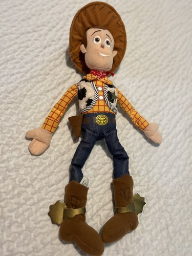 Disney Pixar Toy Story Woody Doll Soft & Huggable Plush Thinkway Toys 16