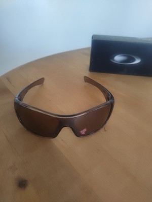 Oakley Antix Polarized Sunglasses 12-960 Brown Smoke