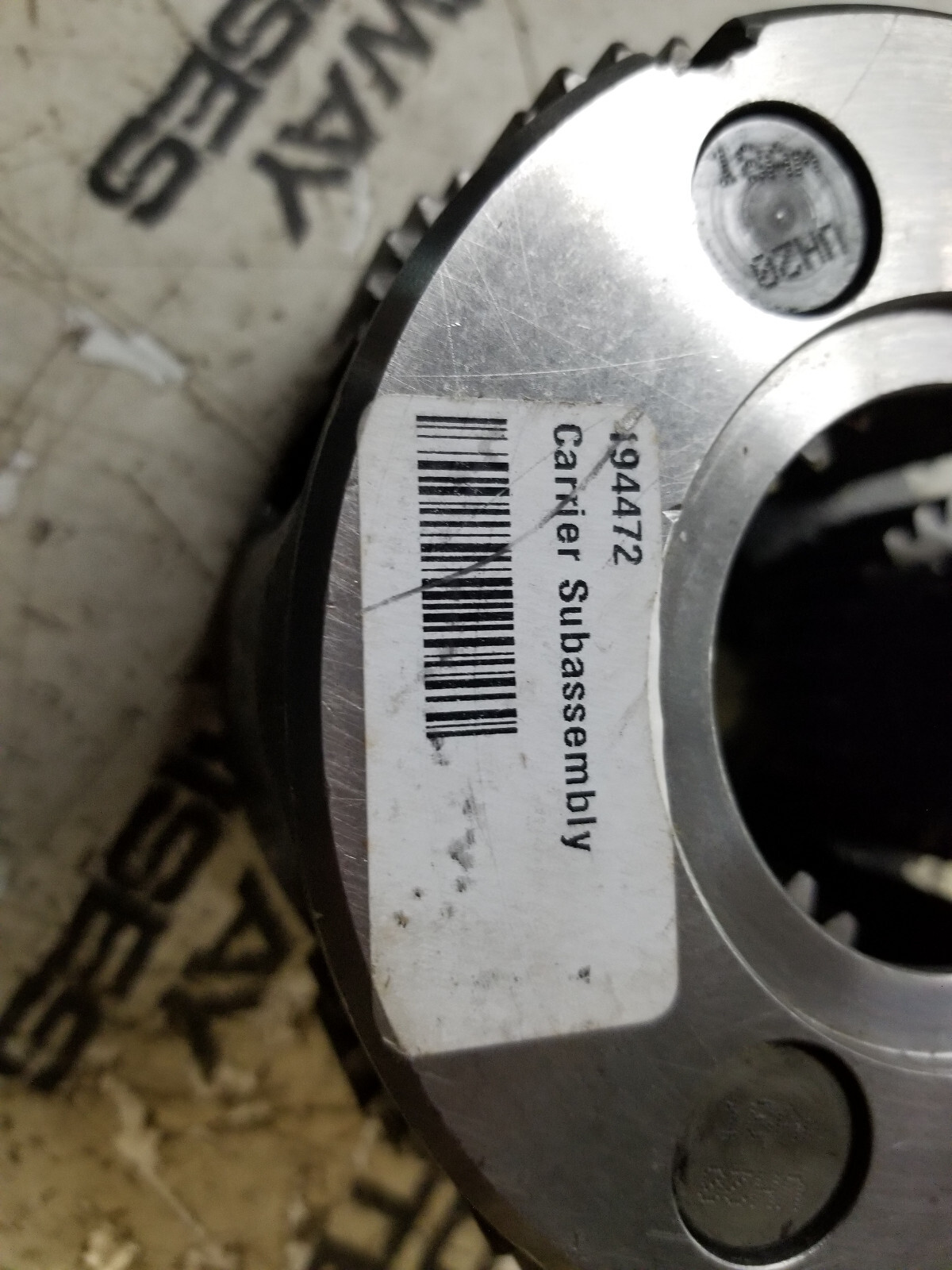 SkyJack Part # 194472 - Carrier Subassembly - Picture 10 of 11