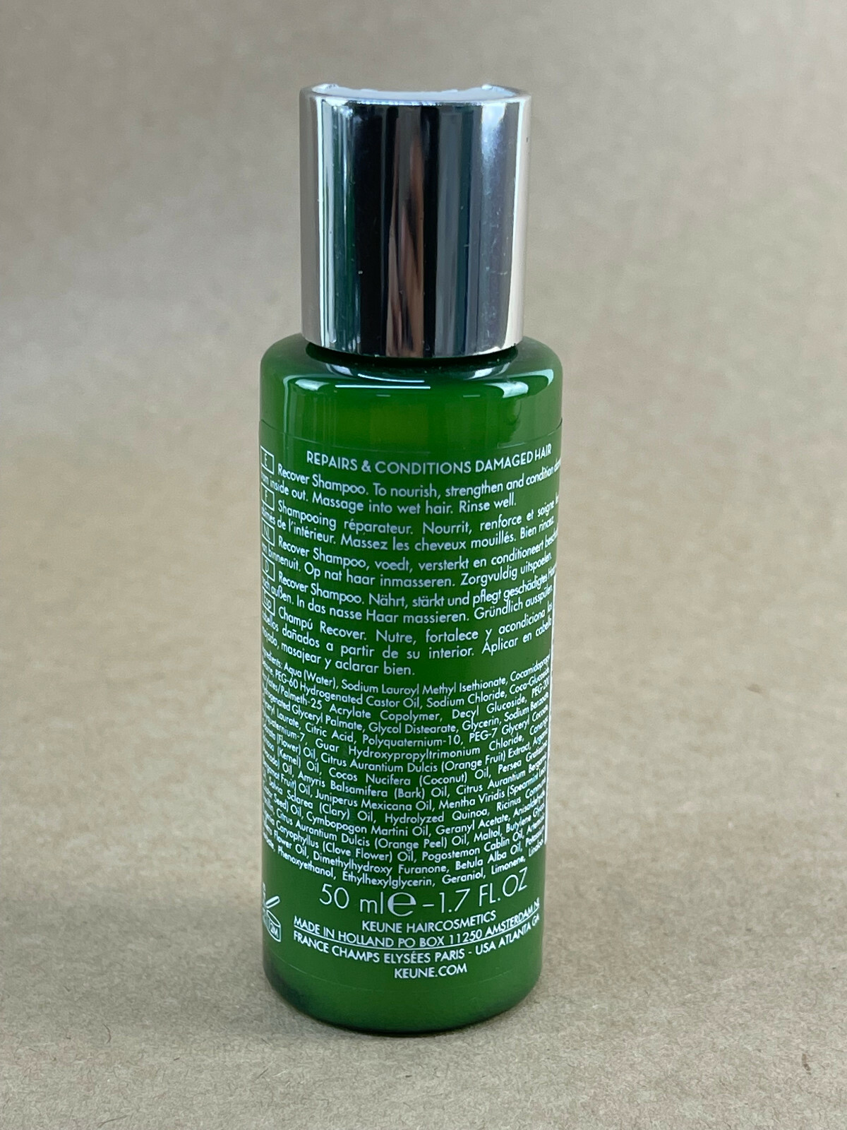 Keune So Pure Recover Shampoo Damaged Hair 1.7oz