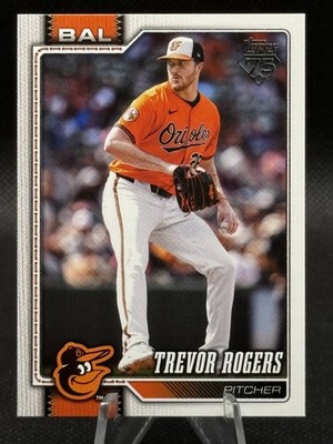 2026 Topps 80 Trevor Rogers Baltimore Orioles