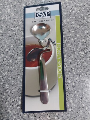 RSVP Honey Spoon 5 1/2'', Stainless Steel