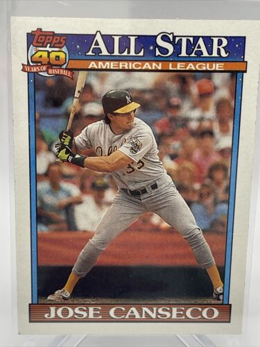 Buy Jose Canseco Cards Online  Jose Canseco Baseball Price Guide