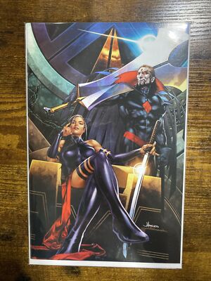 HELLIONS #8 * NM+ * PSYLOCKE JAY ANACLETO VIRGIN VARIANT MR. SINISTER   