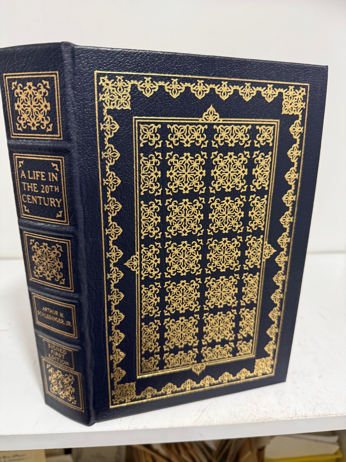 Easton Press Life in the 20th Century - Arthur Schlesinger  SIGNED 1st Ed w/ COA