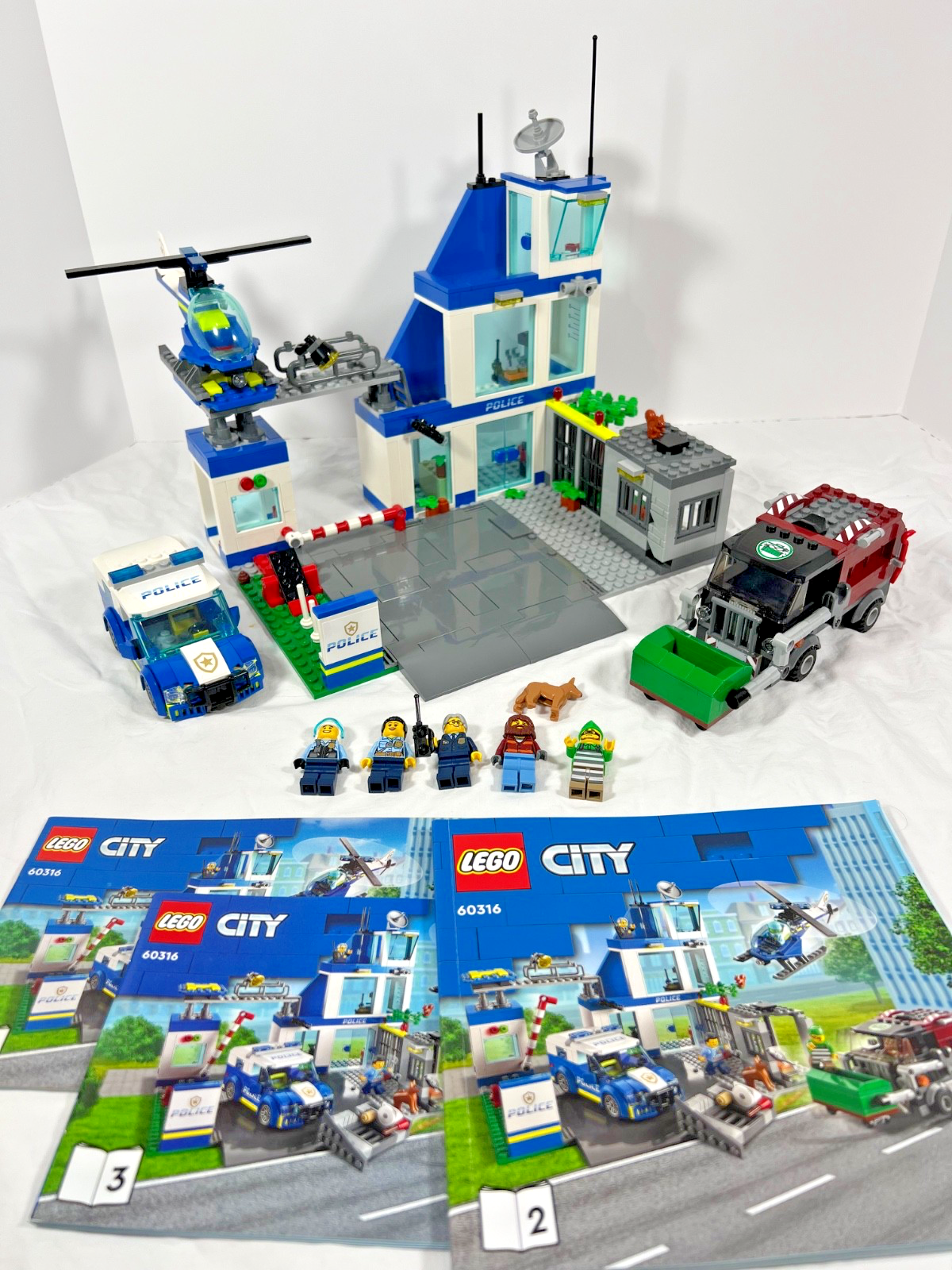 ハン13k（60-100） LEGO City set# 60316 - Police Station - 100% complete! | eBay