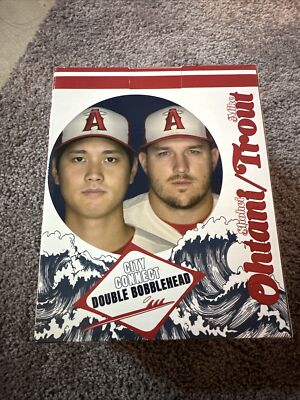 Ohtani Trout City Connect Bobblehead