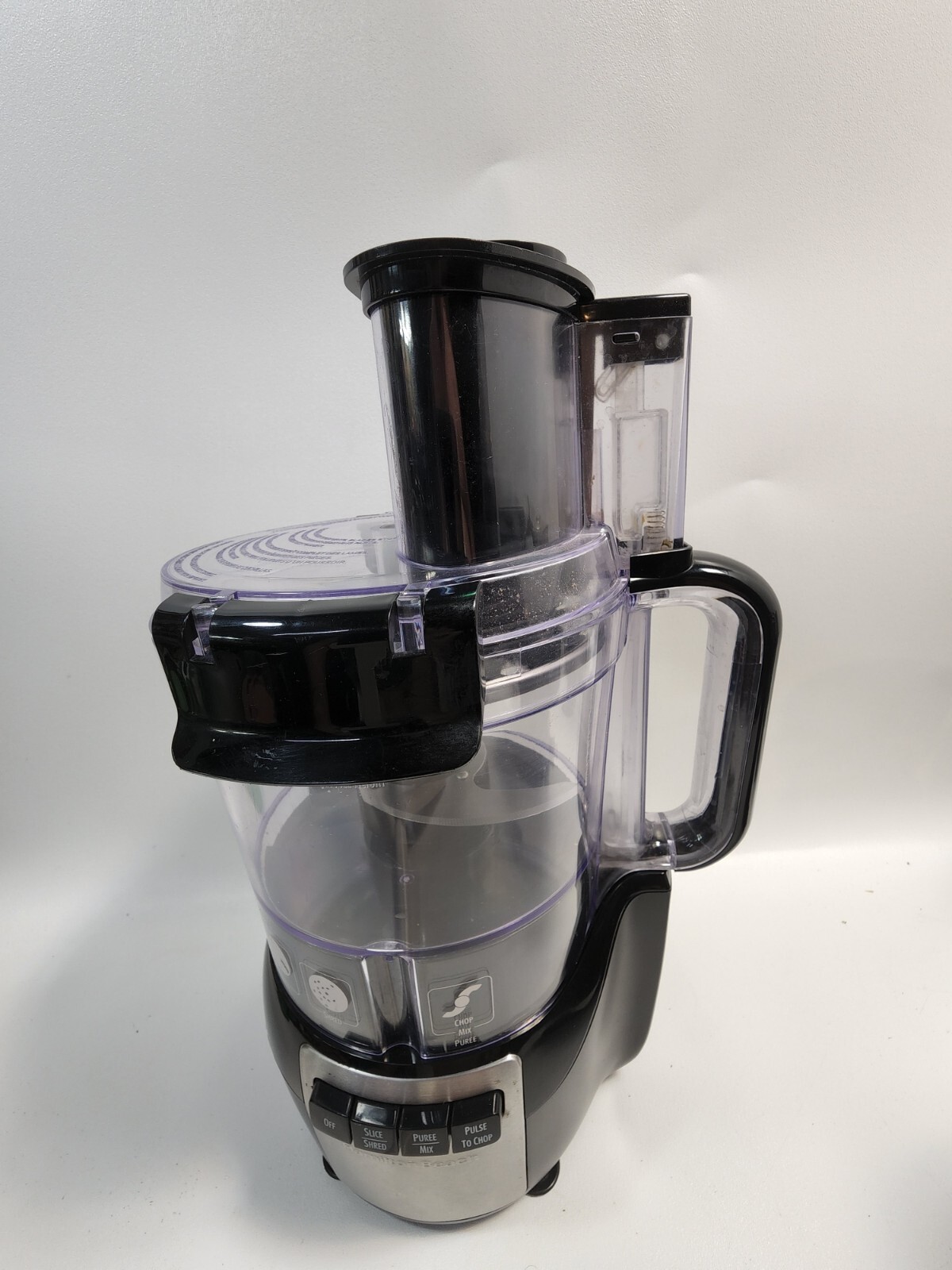 With Big Mouth, Black/stainless 72701