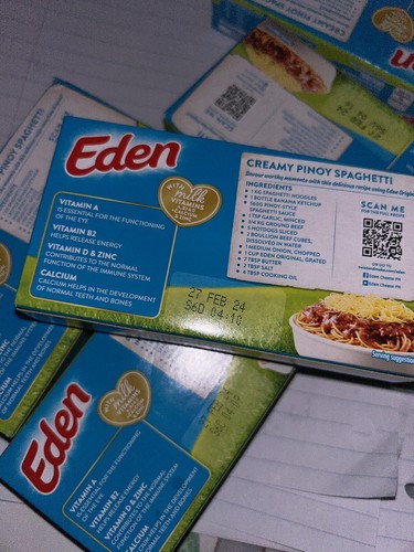 フィリピン チーズEden Cheese 160g x 4bar