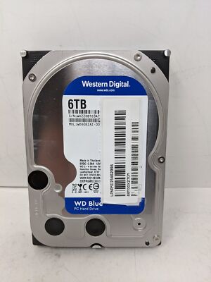 Western Digital 6TB WD Blue PC Internal Hard Drive HDD 2998