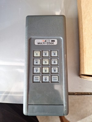 Linear Multi-Code 4200 Wireless Gate Garage Door Opener Keypad 