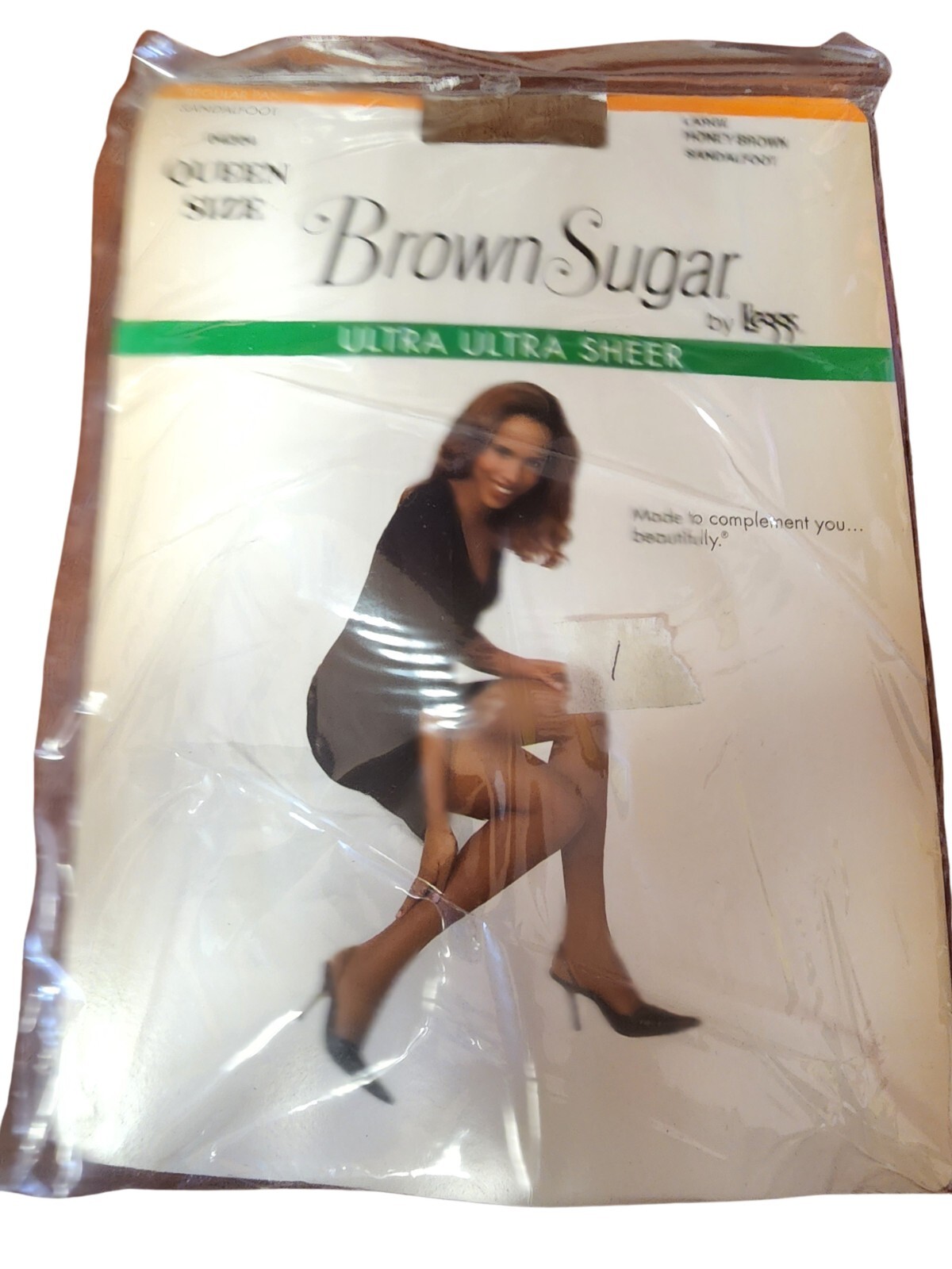 Brown Sugar Leggs Queen Size Ultra Ultra Sheer Panties Choose Size and Color