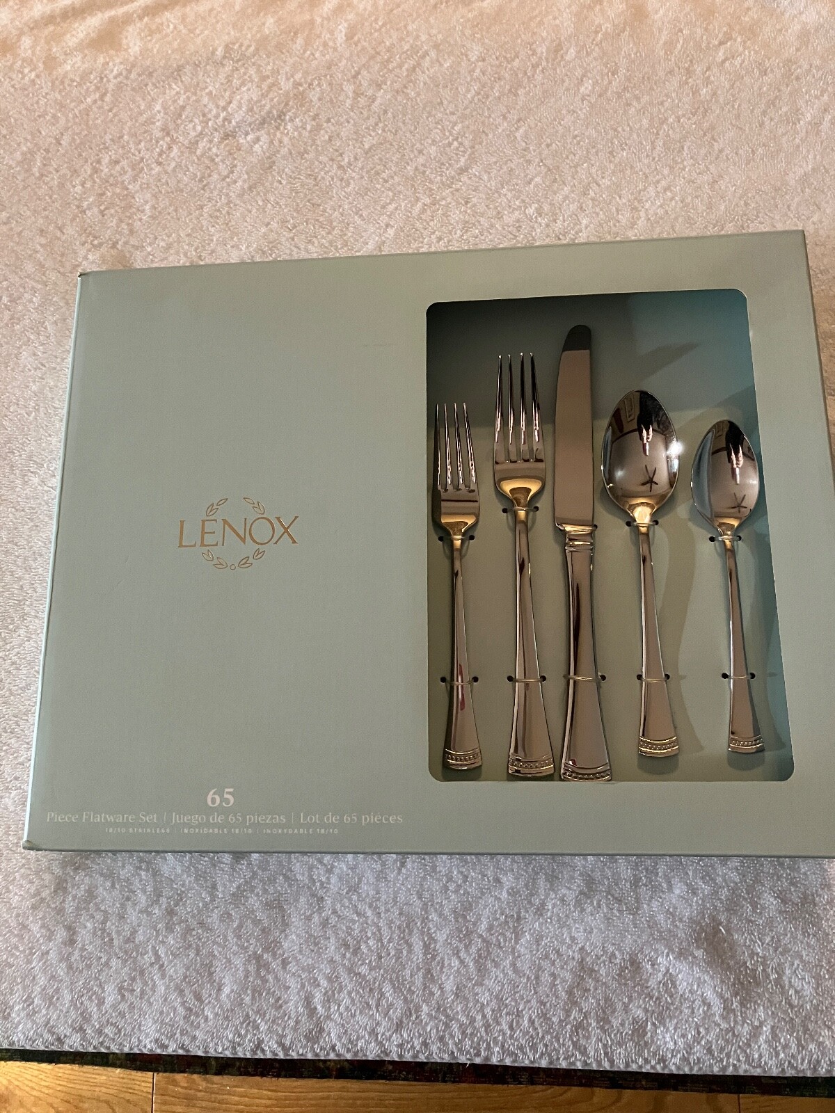 65 Pc. Set Service For 12. New