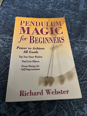 Pendulum Magic For Beginners Paperback Book 
