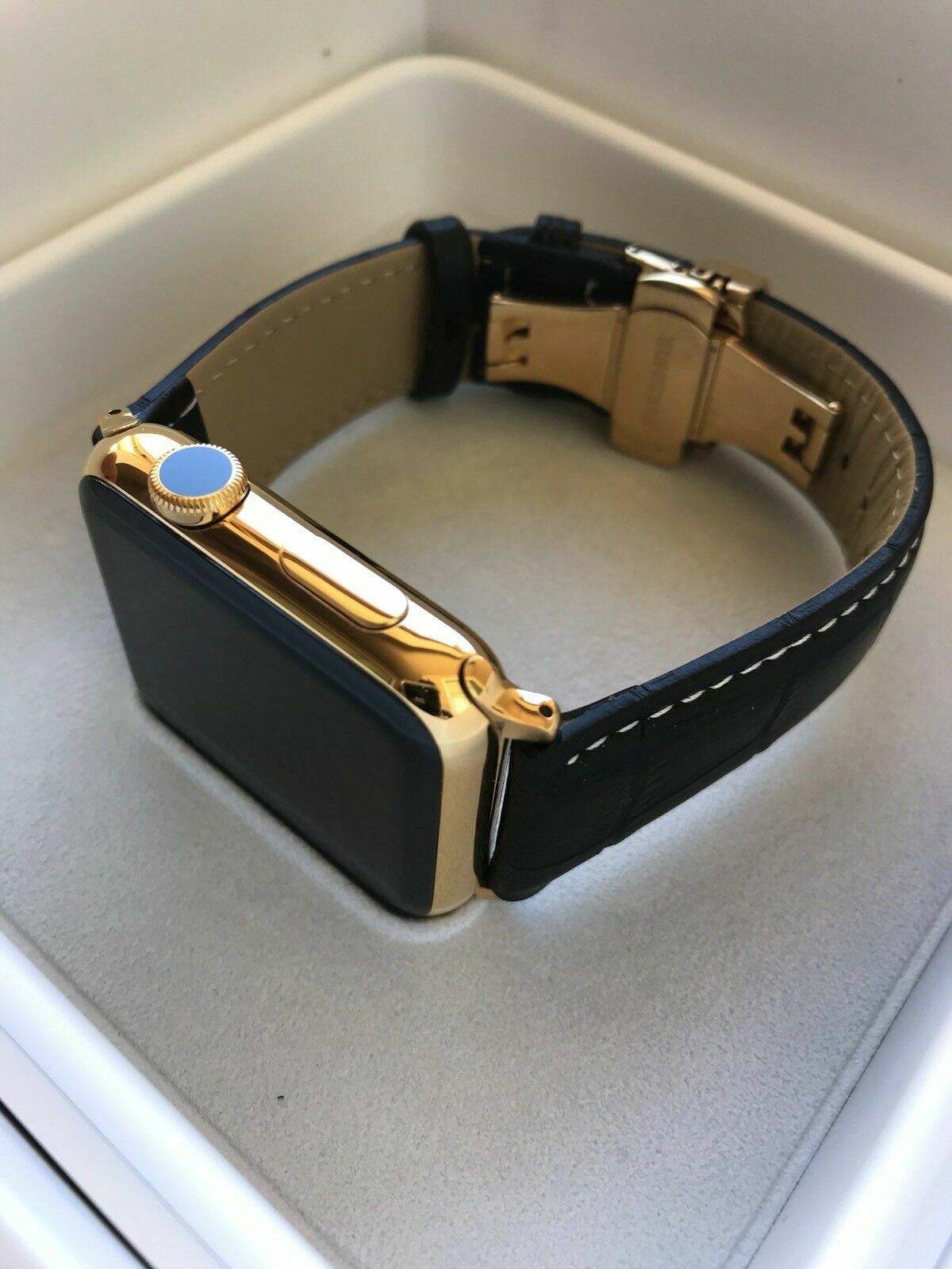 【値下げ中】ROLEX  Apple Watch ベルト 24k Gold Apple Watch Band Rolex | OJ Exclusive