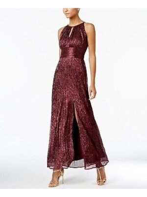 

Женское бордовое длинное вечернее платье R-M RICHARDS Keyhole, Burgundy