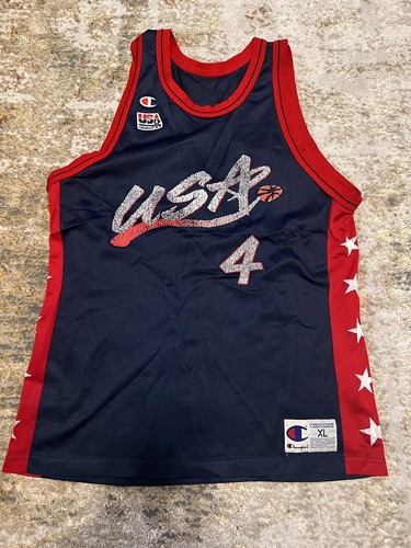 BARKLEY オリンピック バスケ ユニフォーム ゲームシャツ VTG 90's Charles Barkley 1996 Dream Team USA Basketball