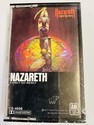 Nazareth 1977 FACTORY SEALED Expect No Mercy Cassette Tape NOS