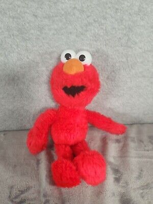 Sesame Street Place Plush Elmo Plush Stuffed Animal Red Muppet 9" Soft Toy