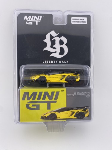 トイザらス限定MINIGT LBWK Lamborghini Aventador MINI GT 57 LBWK Lamborghini Aventador Light Blue LHD Asia