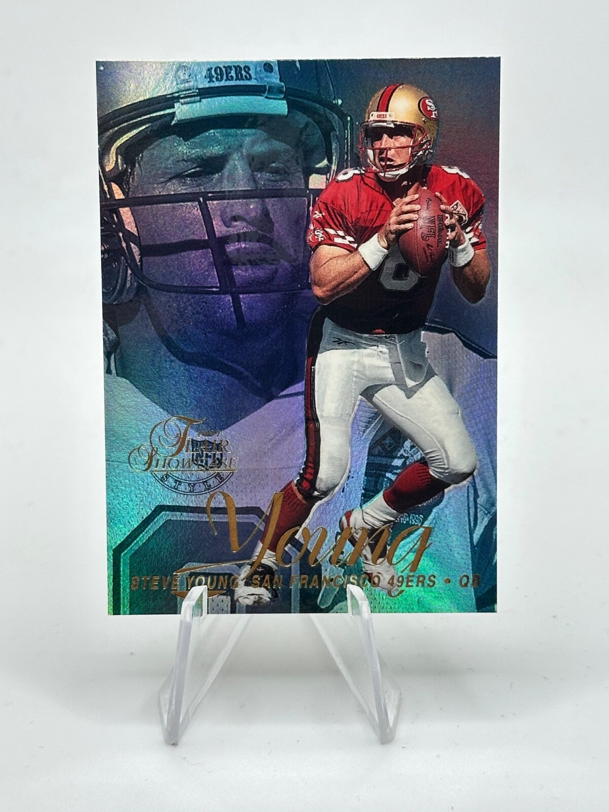 1997 Flair Showcase - Row 2 #14 Steve Young (NM) | eBay