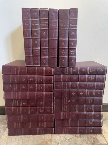 Full Set Vintage 1971 Encyclopedia Britannica 24 Volumes