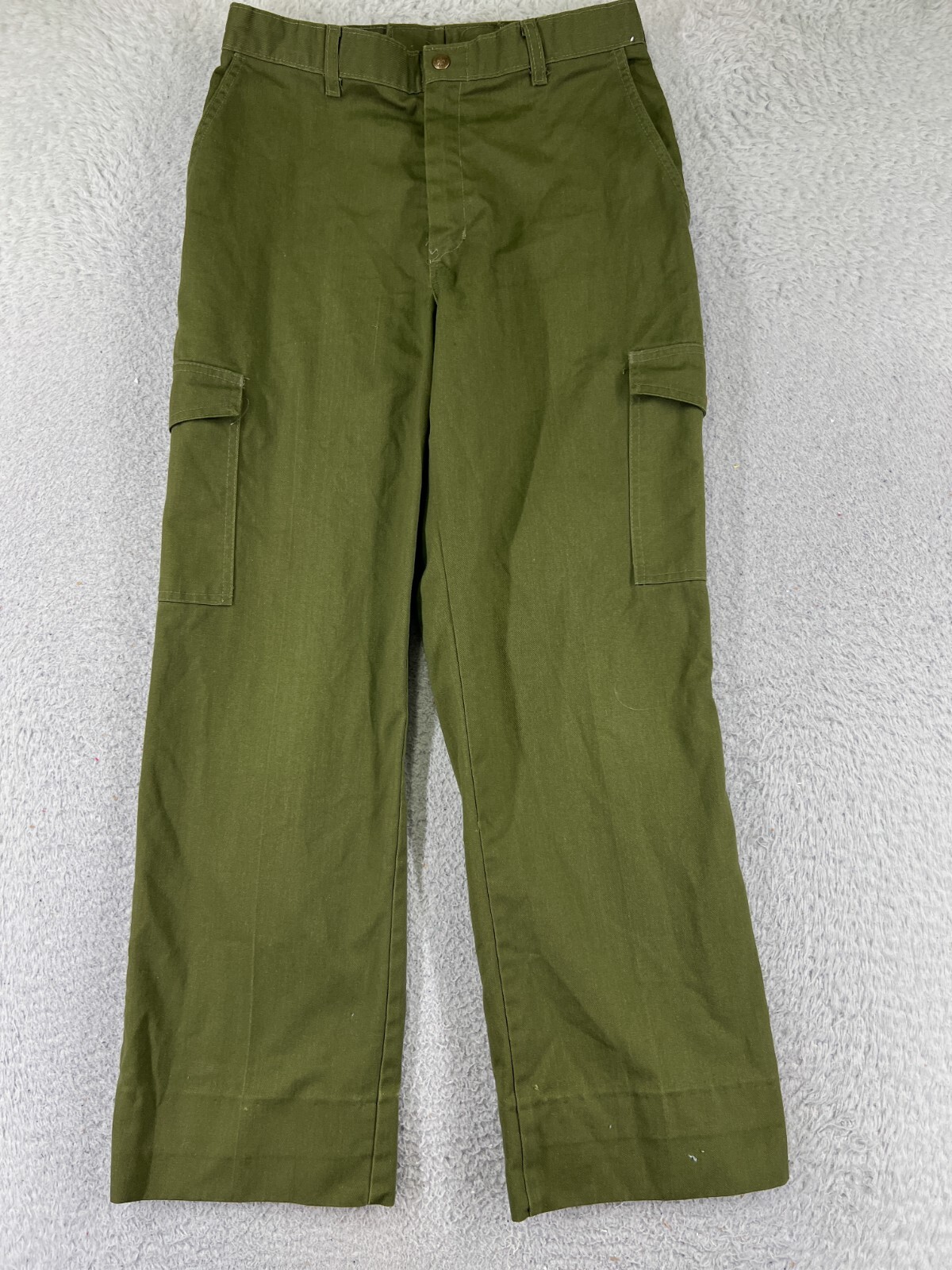 VINTAGE Boy Scouts Pants Adult 32 Green Official Uniform