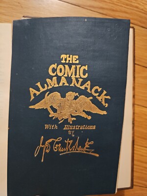 The Comic Almanack 1st Series 1835-1843, G. Cruikshank, Illustrated Antique Book