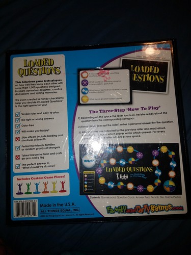 Loaded Questions by All Things Equal, Inc. Sealed NIB