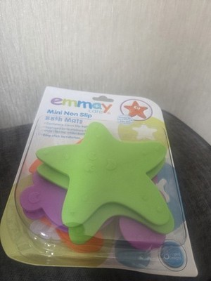 EMMAY CARE MINI NON SLIP BATH MATS NEW SEALED pack of 6