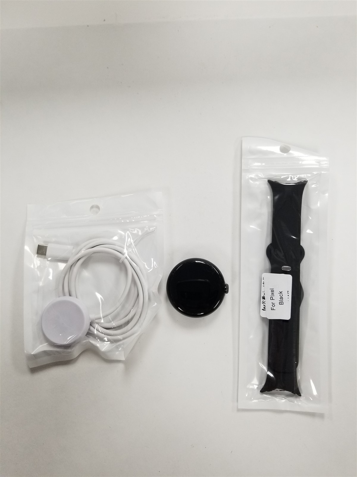 Google Pixel Watch Bluetooth Black with Black Fair Condition VF2846