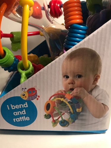 New Baby Toy Play And Learn Ball Teethers Bead Chaser Mirror Rattle Playgro 6m+