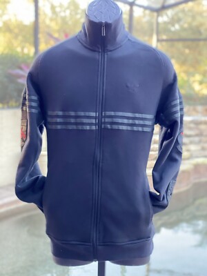 ADIDAS MEN'S 4-E QUILTED TT FULL ZIP JACKET (SMALL)