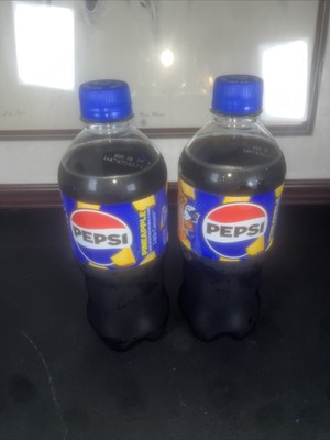 2 New Rare Pepsi w/Pineapple Little Caesars EXCLUSIVE in BOTTLES 20oz BB 8/26