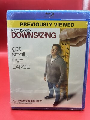 Downsizing (Blu-ray, 2017) New/Sealed
