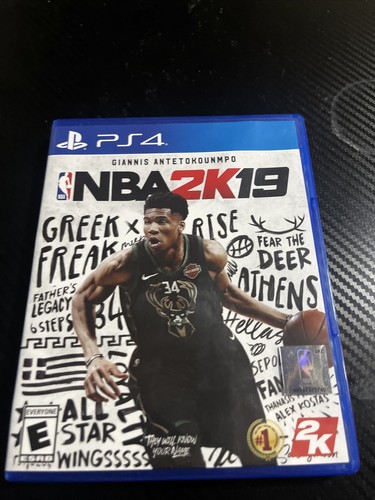 NBA 2K19 (PlayStation 4, 2018) + Manual