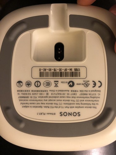 Sonos Connect AMP and 2 Sonos Speakers