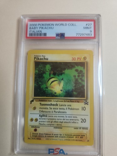 ポケモンカード ピカチュウ No 025 PSA9 8 Mint9 8 1999年