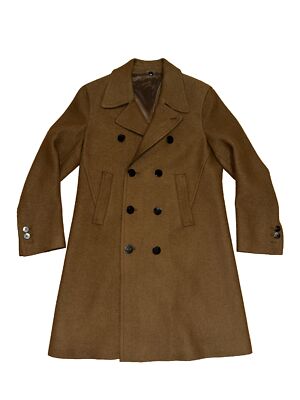 NEIL BARRET Slim Fit Wool Coat Jacket Men s  Size 50 made in Italy