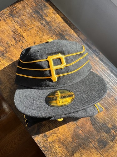 【New Era 】Pillbox キャップ 7 3/8 Pittsburgh Pirates MLB New Era Pillbox 7 3/8 Fitted Cap Hat