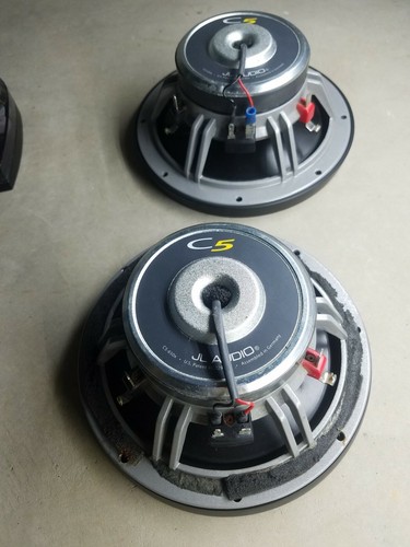 JL AUDIO C5-650x Car 6.5” 2-Way Coaxial Speakers w/ Crossovers C5 650x 225W USED