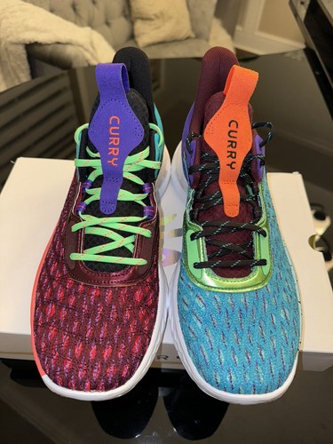 Pre-owned Under Armour Curry 9 What The Dell Wtd Size 12.5 Unreleased 100% Authentic In Multicolor