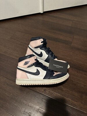 Nike Air Jordan 1 Bubble Gum Atmosphere Pink High CLEAN OG DD9335-641 W Size 7.5