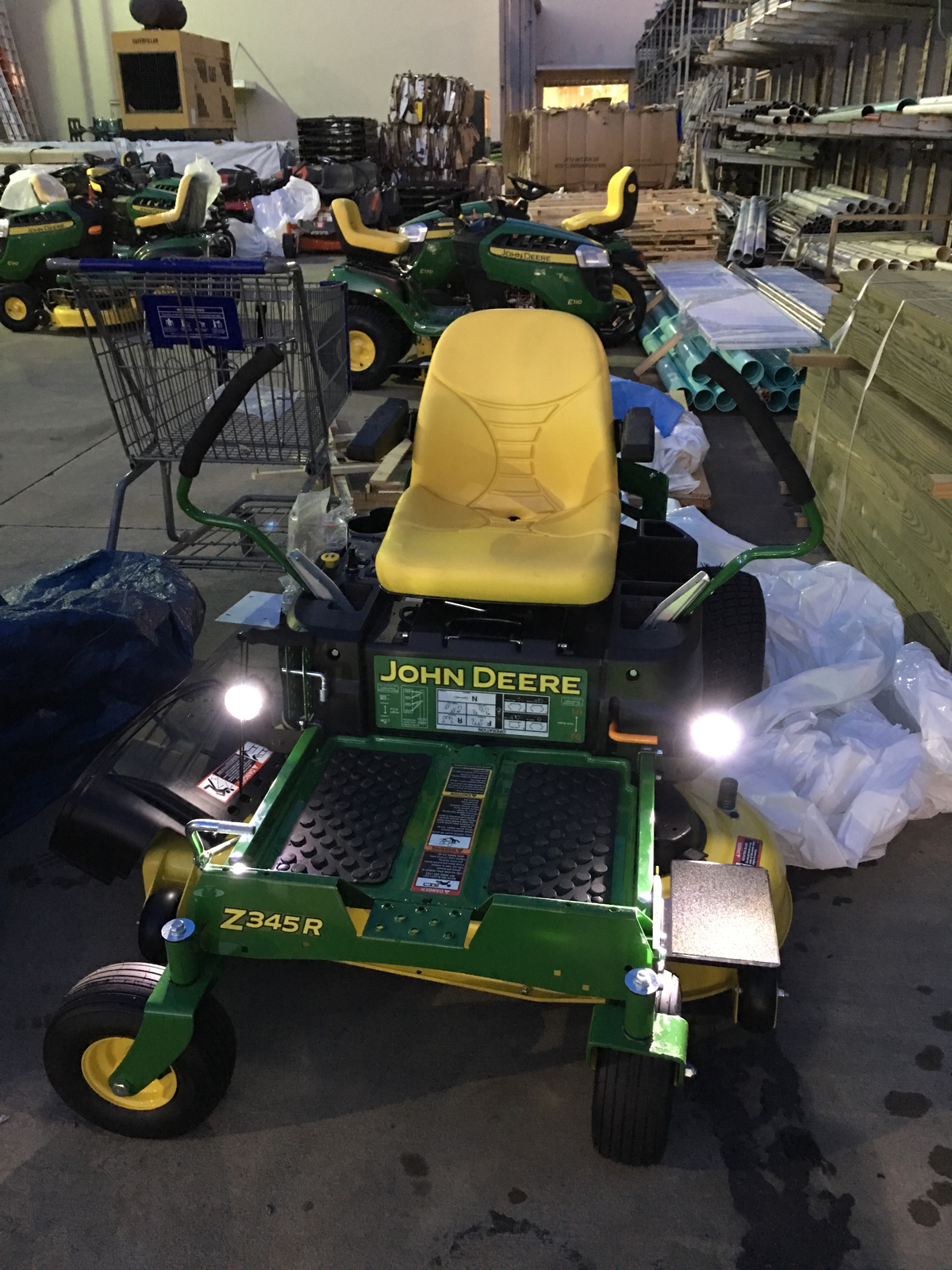 JOHN DEERE HEADLIGHT KIT FOR Z225 Z255 Z335E Z355E BM24357 eBay