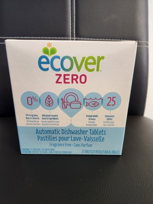New Ecover Zero Automatic Diswasher 25 Tablets (17.6 OZ)