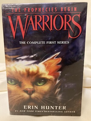 Warriors: The Complete First Series Prophecies Begin Box Set Volumes 1 To 6 New