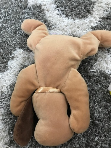 Woof Pillow Pals Brown Dog Puppy Ty Plush Stuffed Animal