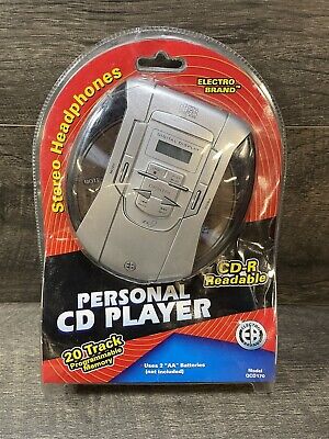 Portable CD Player With Digital Display And Stereo Headphones Factory Sealed New