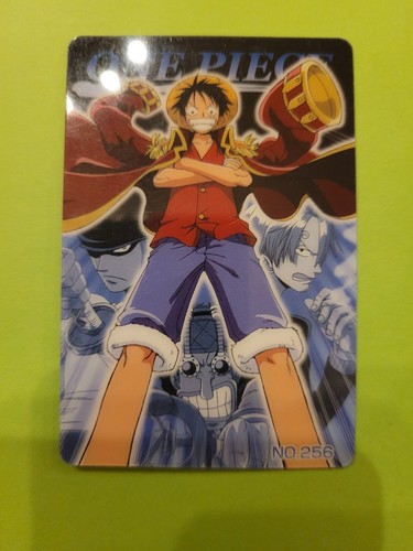 Monkey D Luffy No. 256 One Piece Bandai Wafer Card Japan